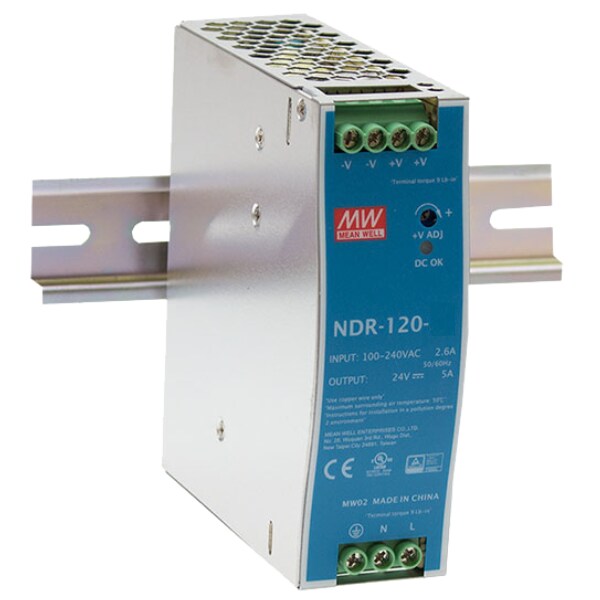 MEAN WELL EDR-120-12 DIN Rail 120W 12V 10A Economical Power